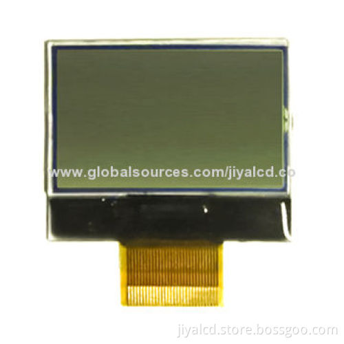 128*64 Dots Graphics LCD Module, FSTN, Positive, High-transflective